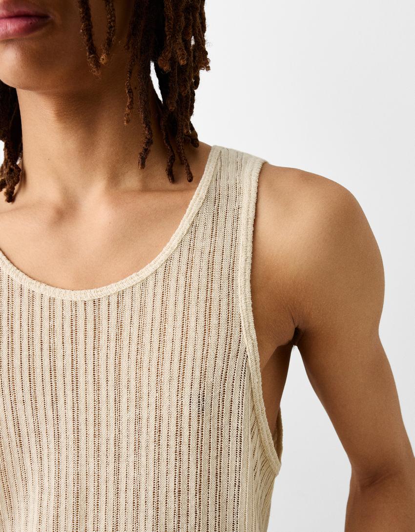 توب ريفي بحمالات-أبيض مطفي-5