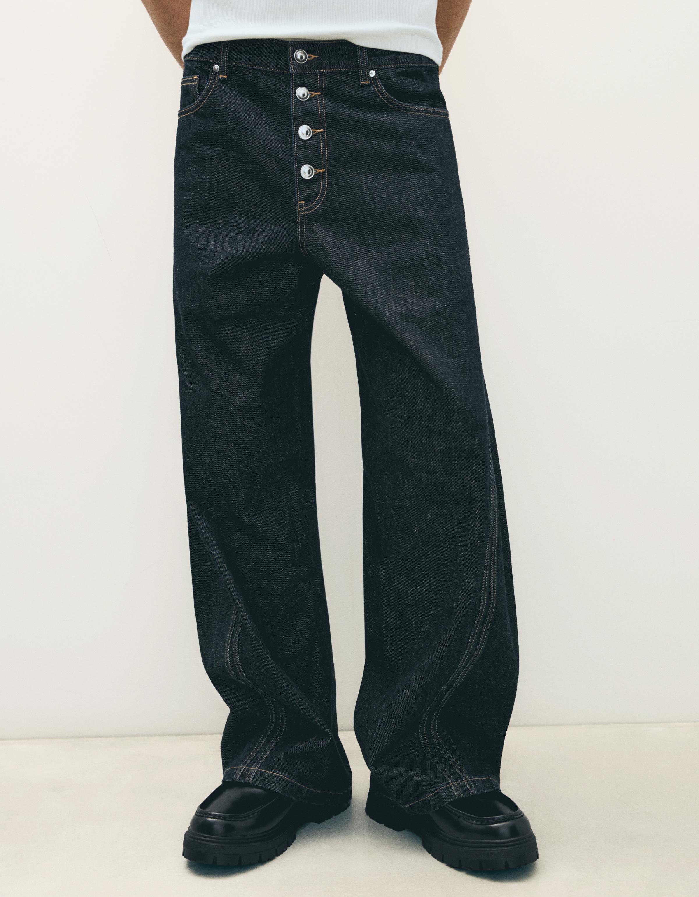 Boot-cut jeans — Navy