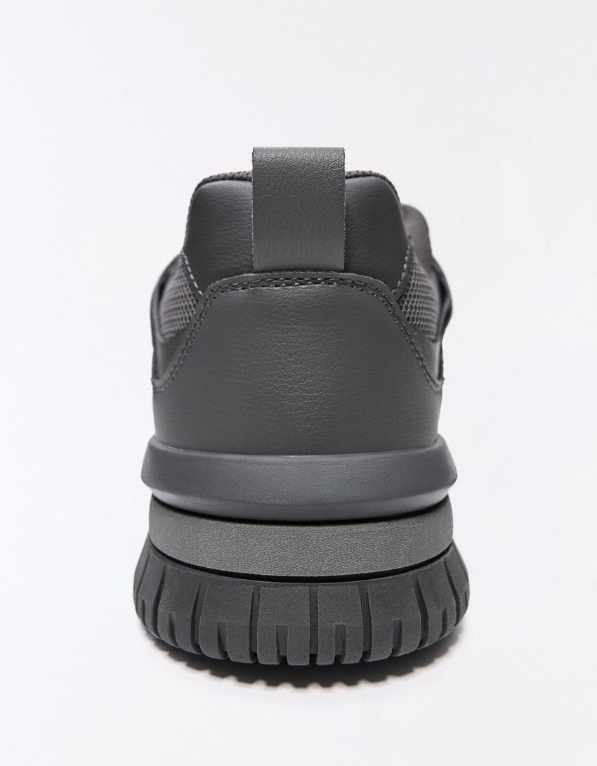 BASKETS DE SKATE-Gris