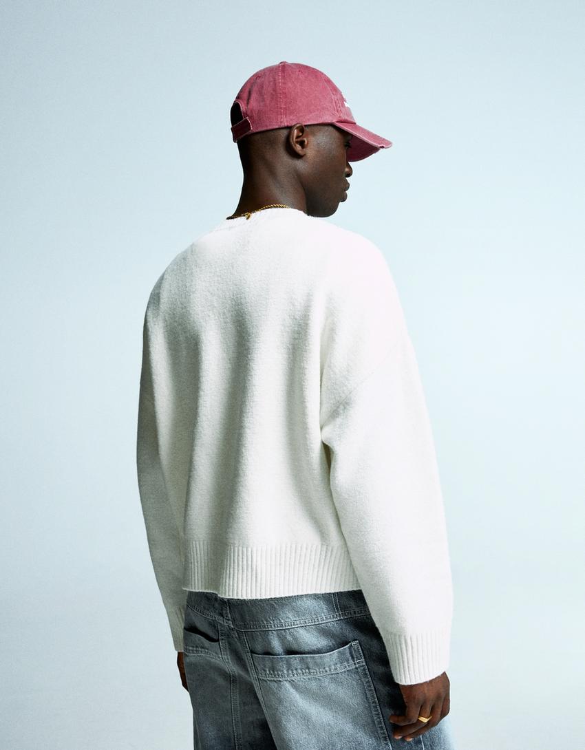 Pull court-Blanc-1