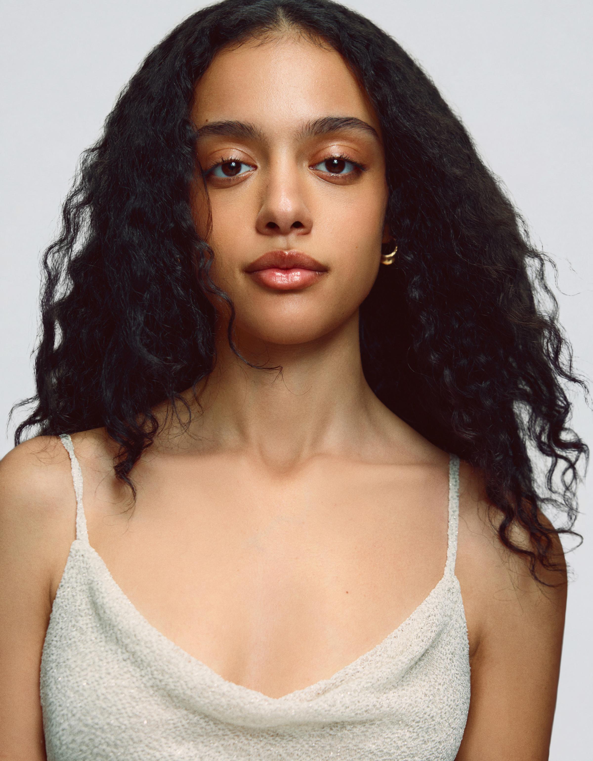 Fırfırlı askılı rustik midi elbise - Görsel 22