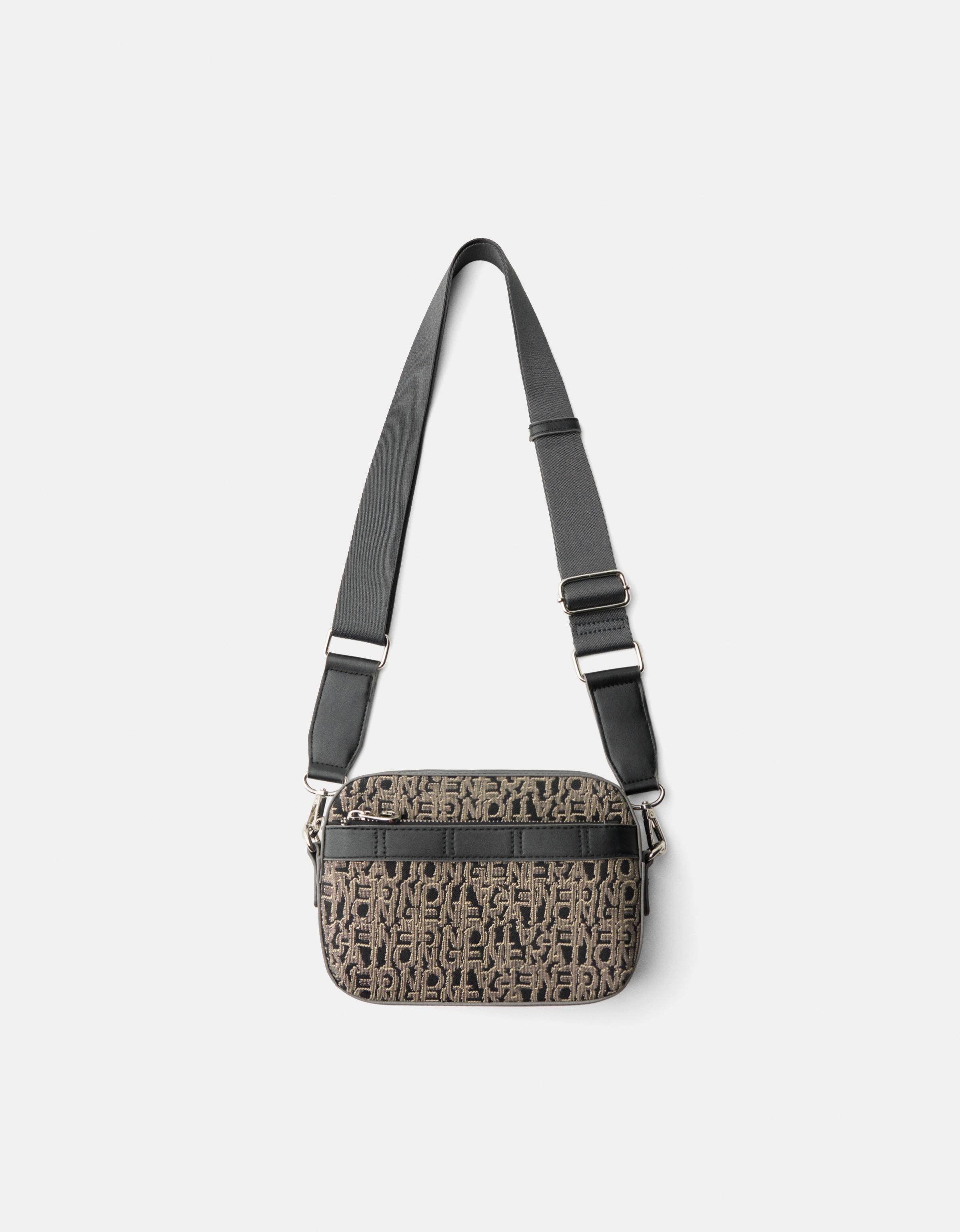 Sac bandouliere jacquard Accessoires Homme Bershka