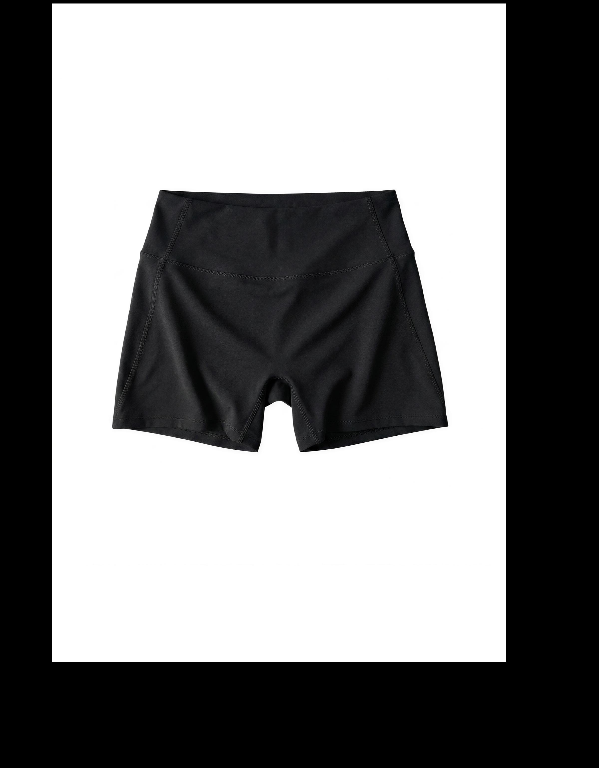 Breathable & Quick Dry technical fabric shorts — Black