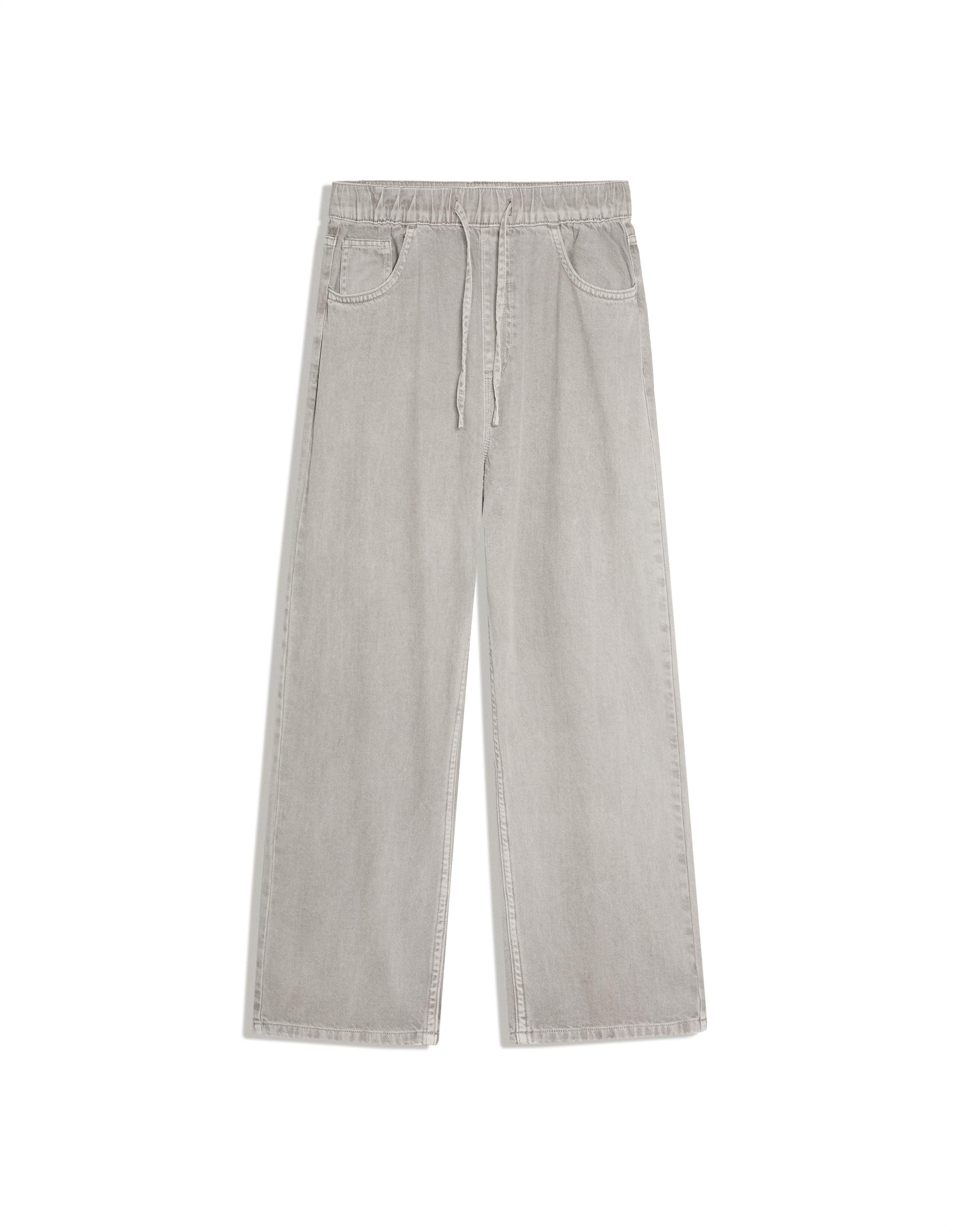 Straight jogger jeans — Grey