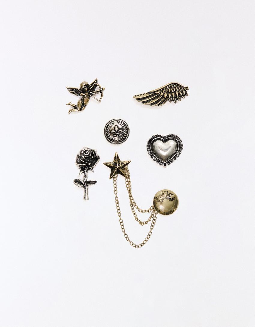 Kombiniertes Pin-Set-Gold