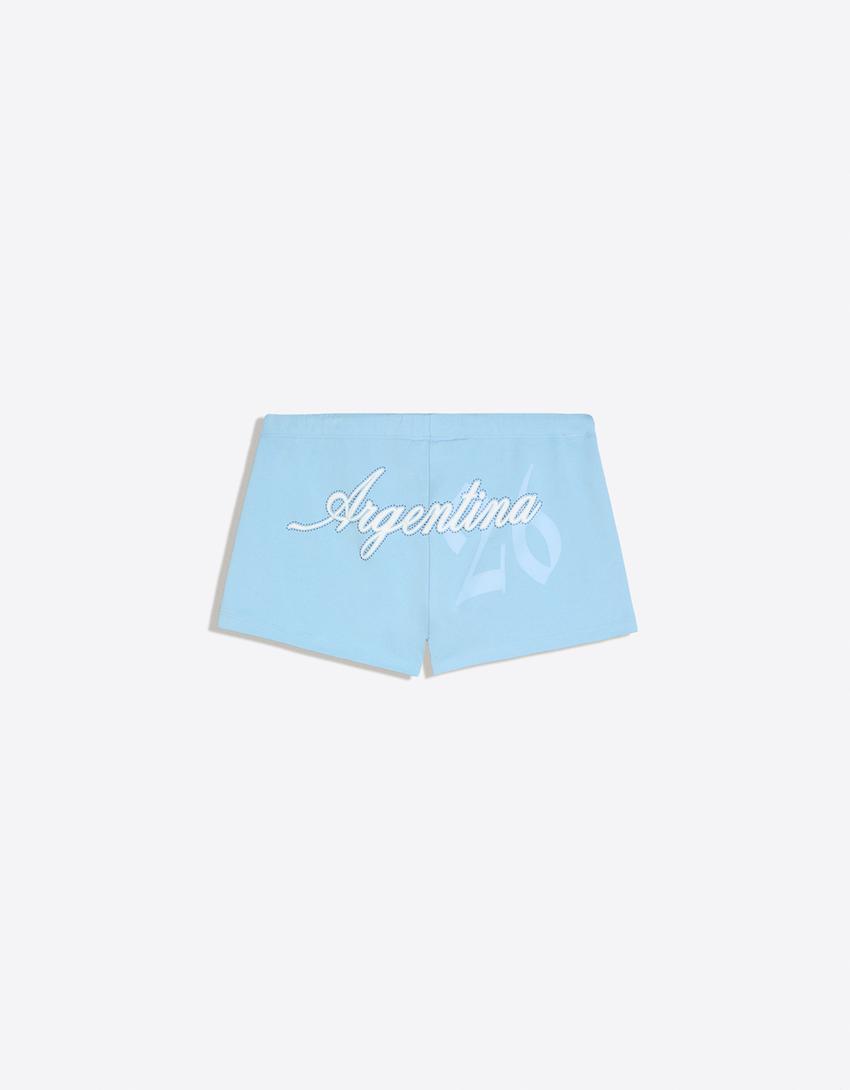Pantaloni scurți mini Spania FIFA WORLD CUP™-Albastru deschis