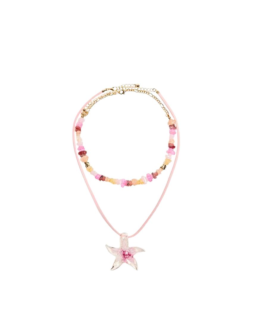 2-pack of star necklaces