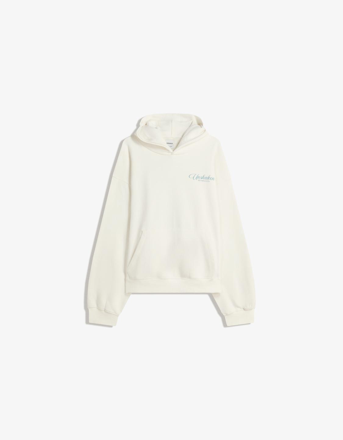 Printed hoodie