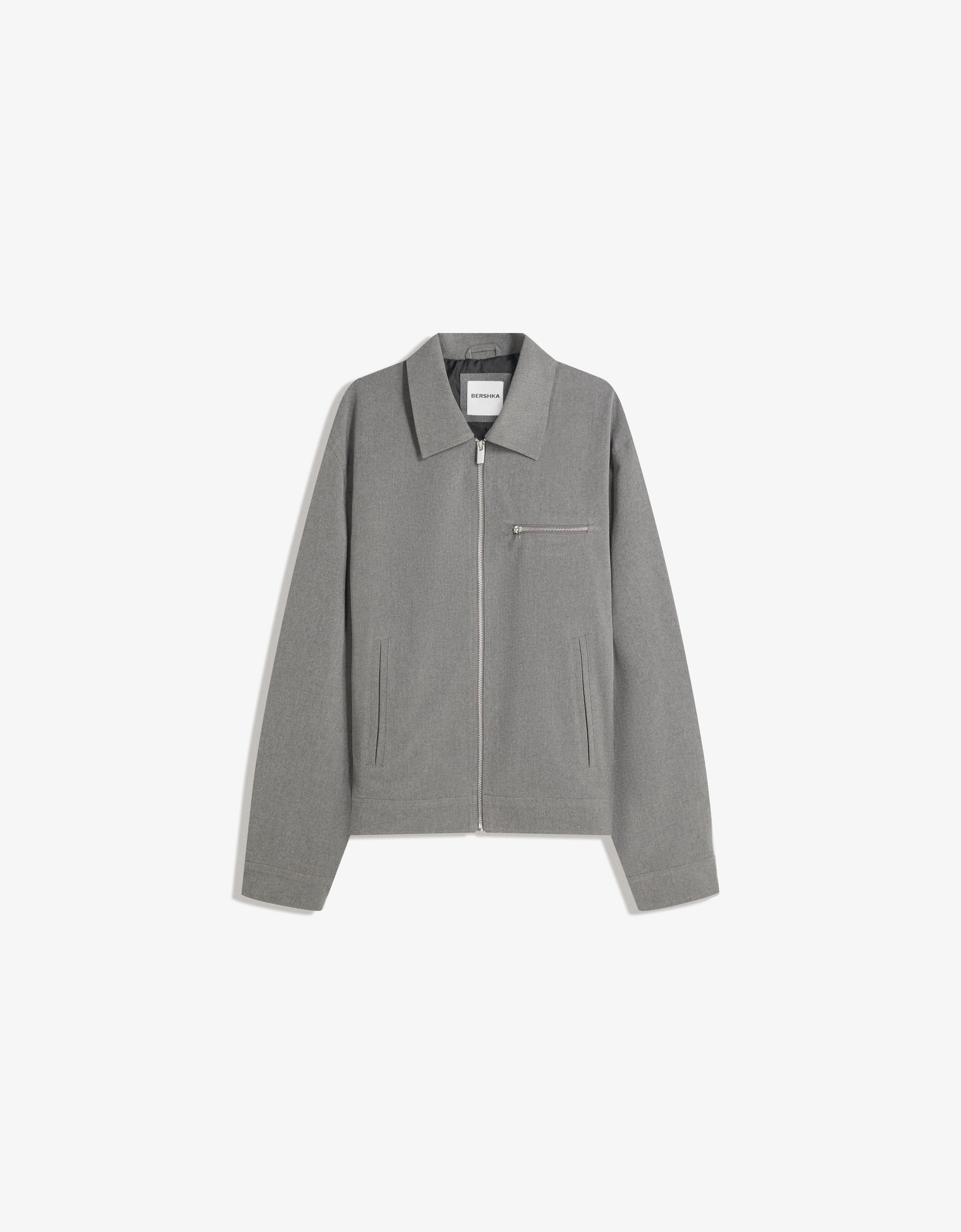 ☆ドイツ発*BERSHKA*新作*ベーシックブレザー/BL☆ org.jpg