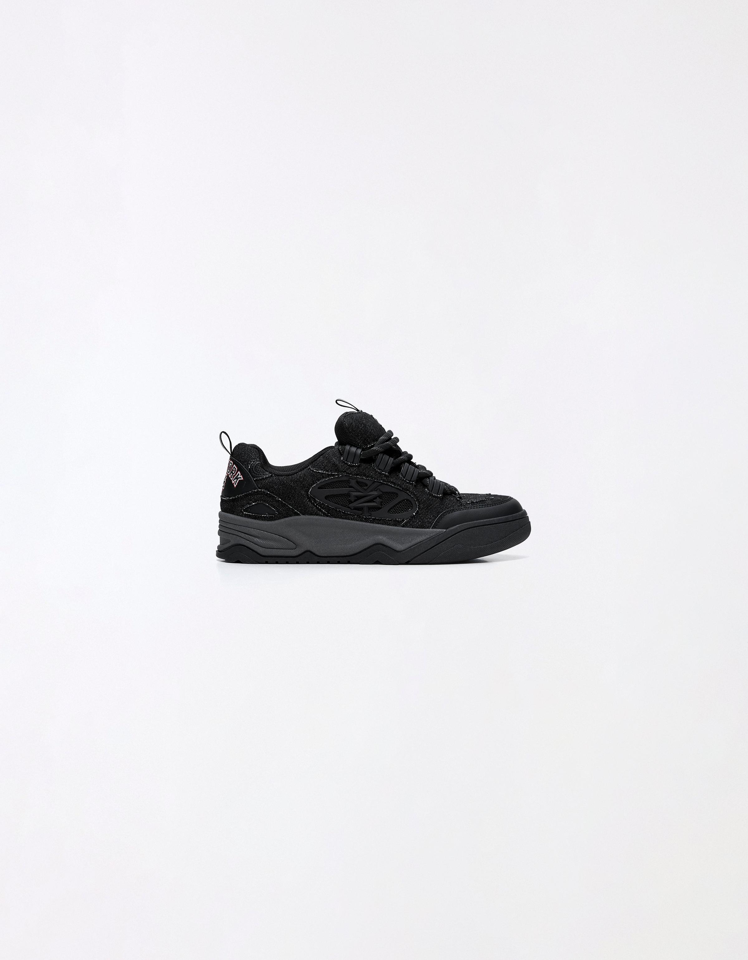 ZOO YORK skate trainers — BLACK