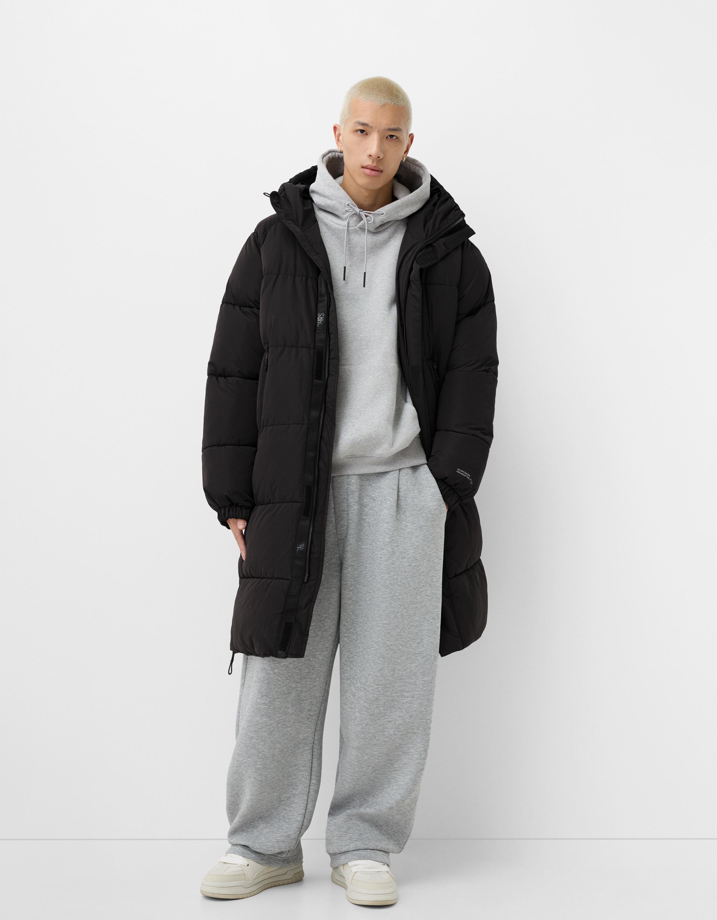 Puffer winter bershka best sale