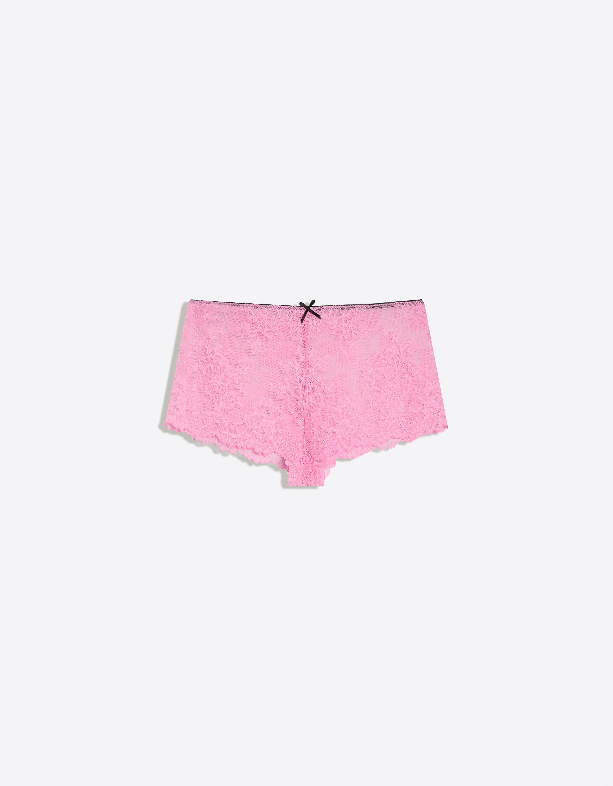 Lace briefs