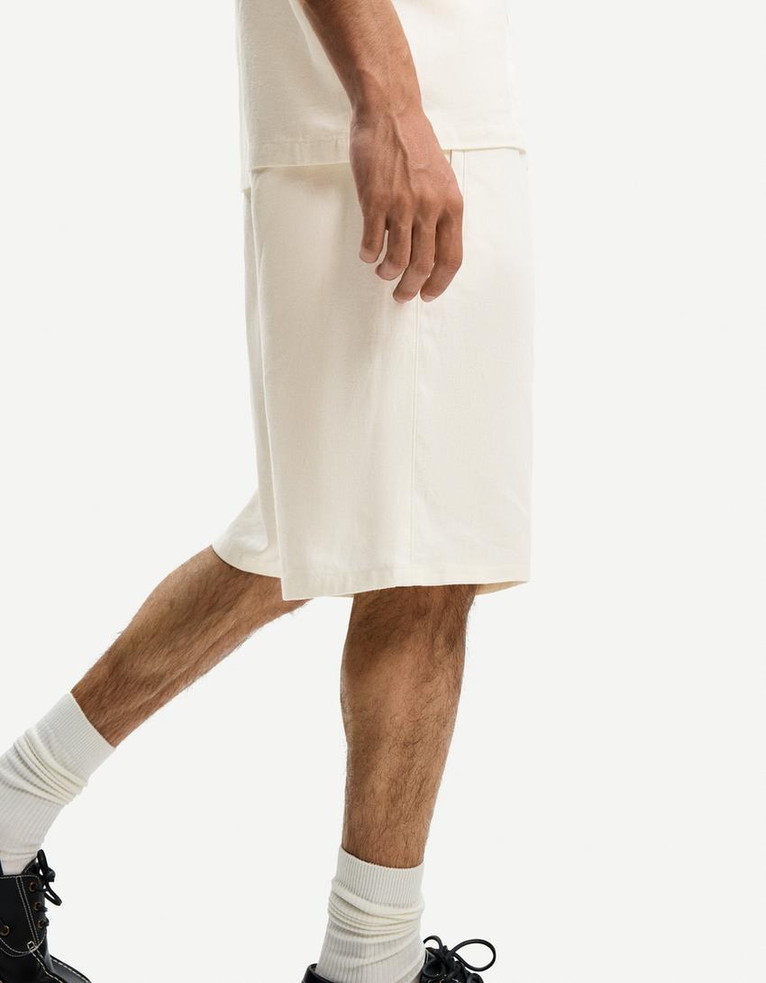Shirt and Bermuda shorts set-Shirt and Bermuda shorts set