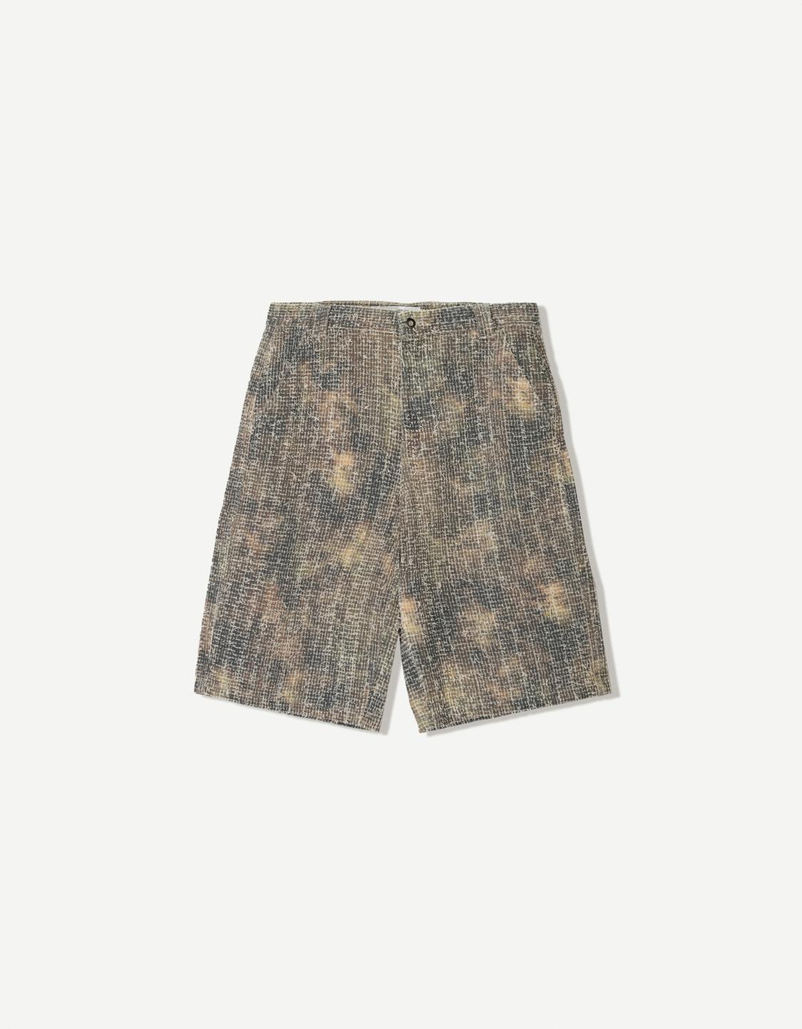 Skater print Bermuda shorts
