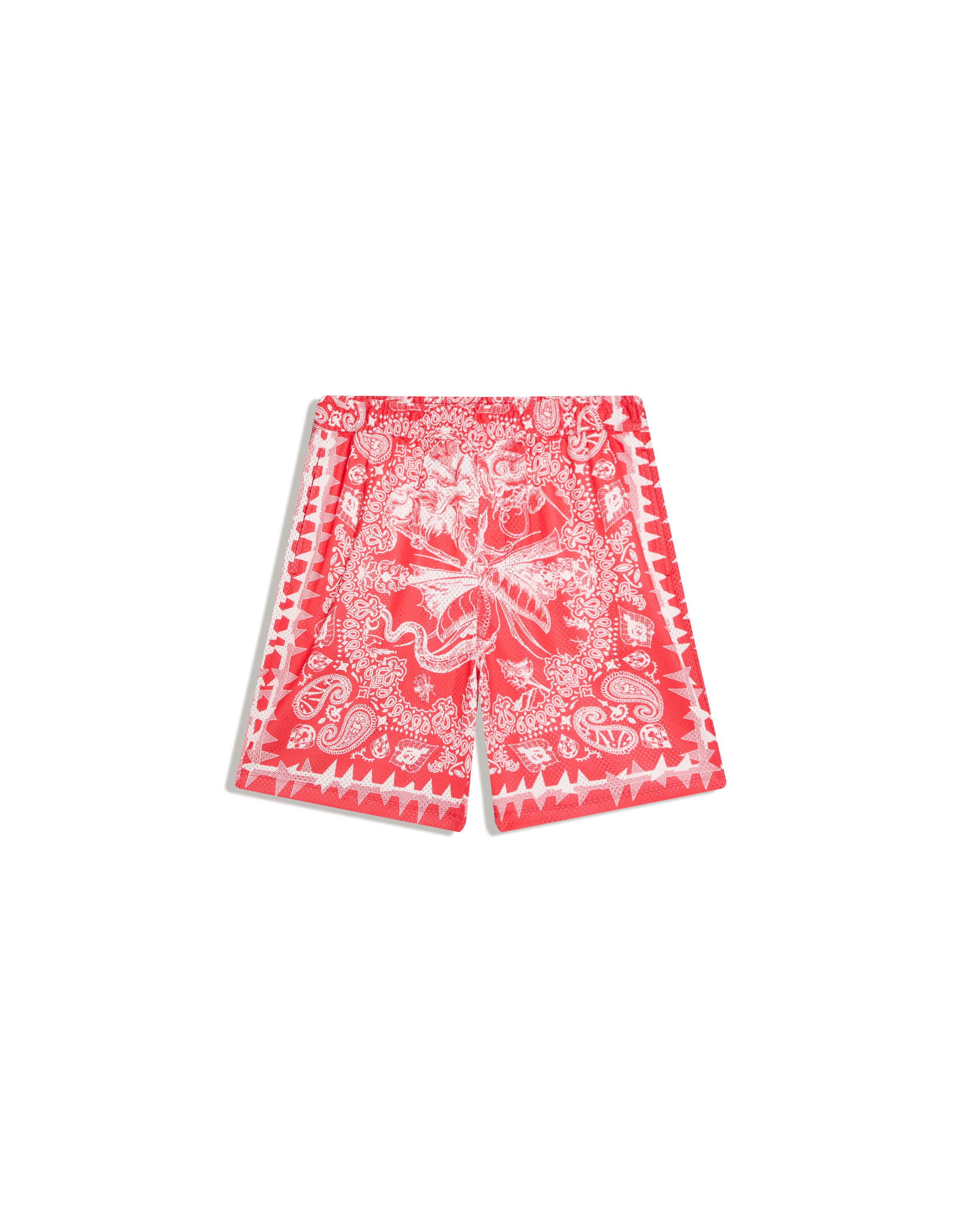 Relaxed fit Bermuda shorts Aries X Bershka - Red