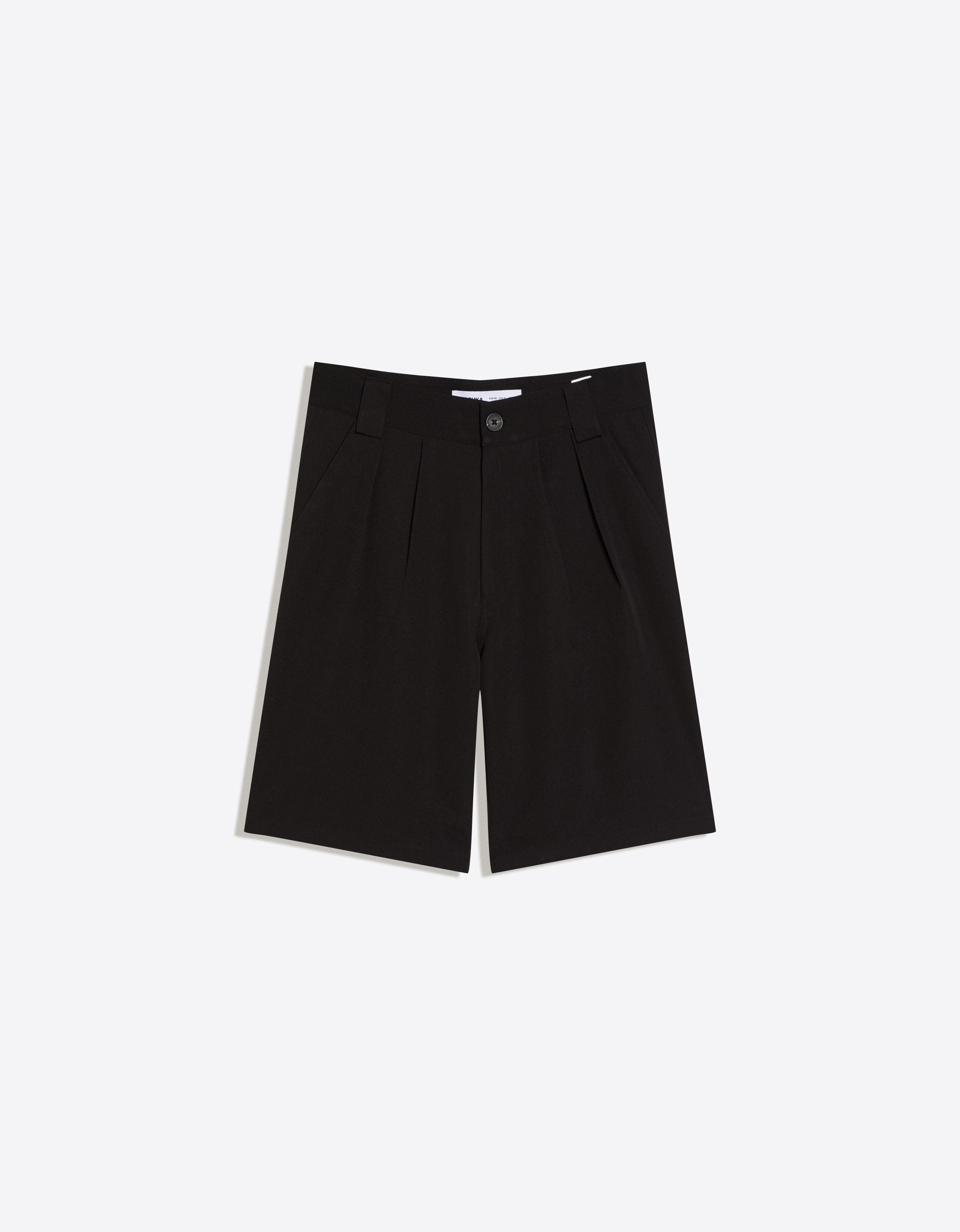 Boxy fit tailored bermuda - Görsel 4