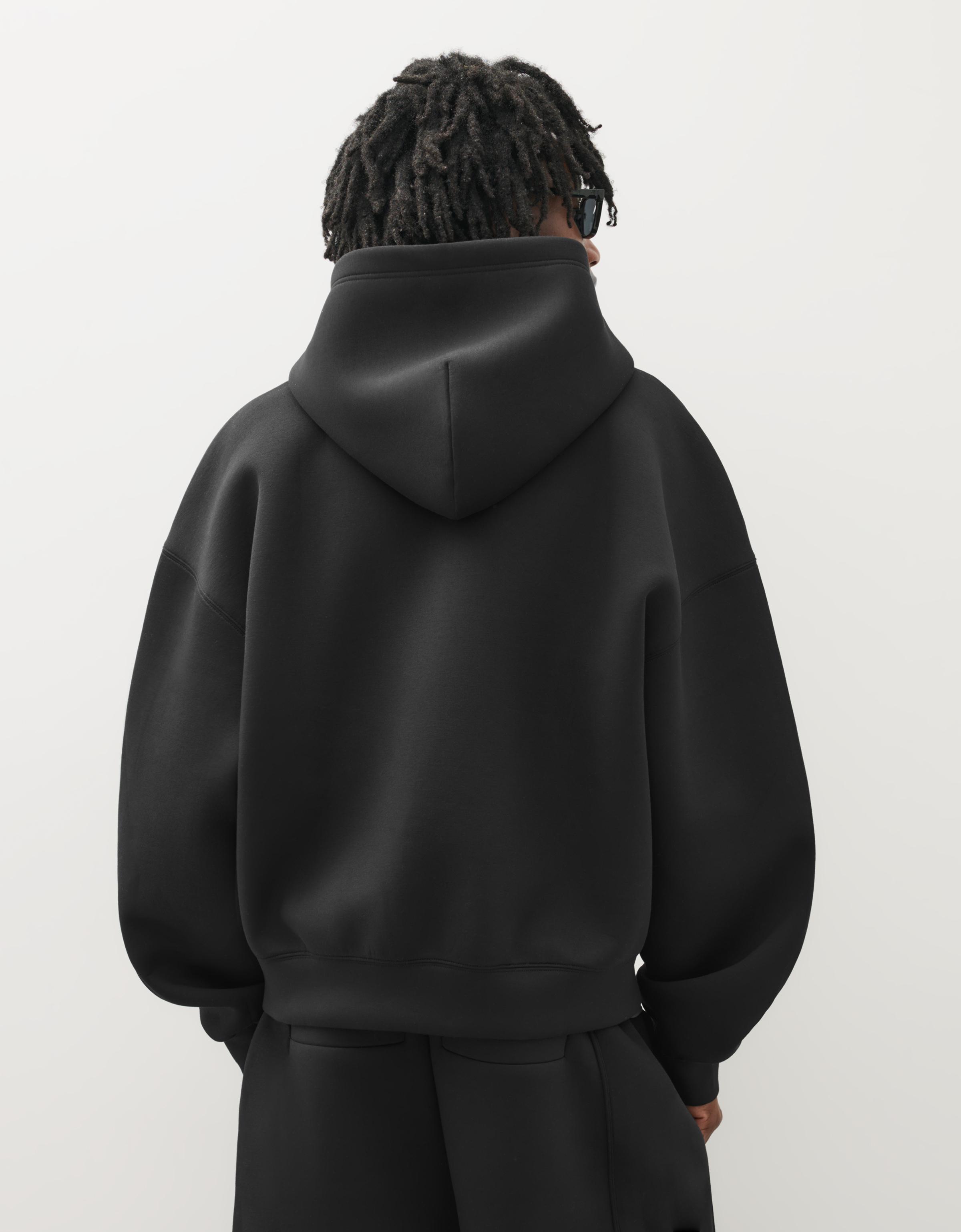 Technical hoodie — Black