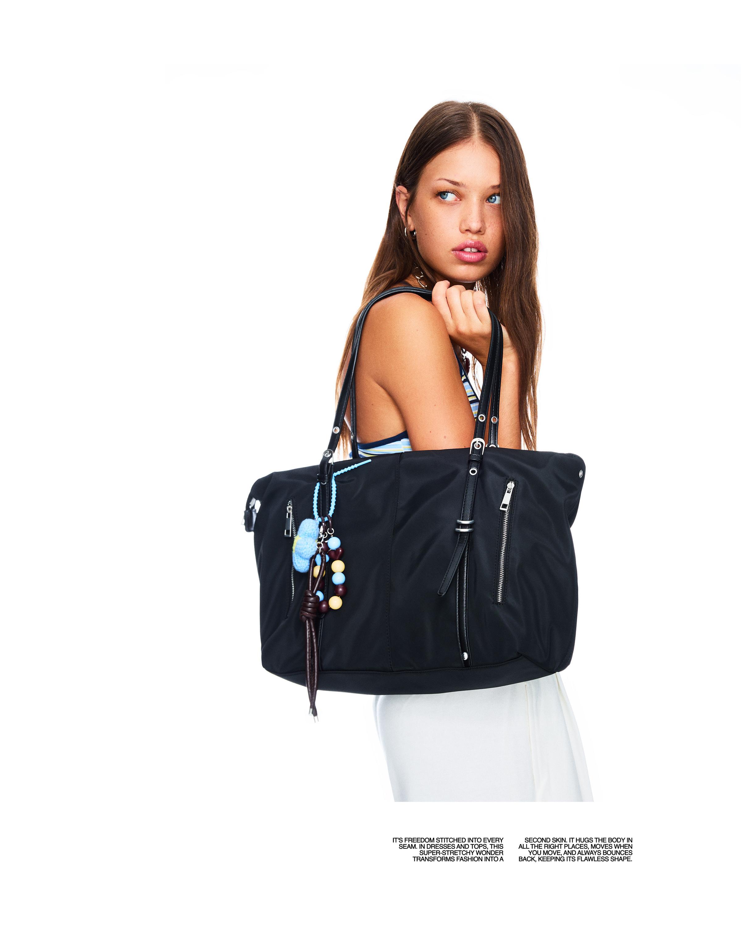 Bershka Shopper çanta görsel 4
