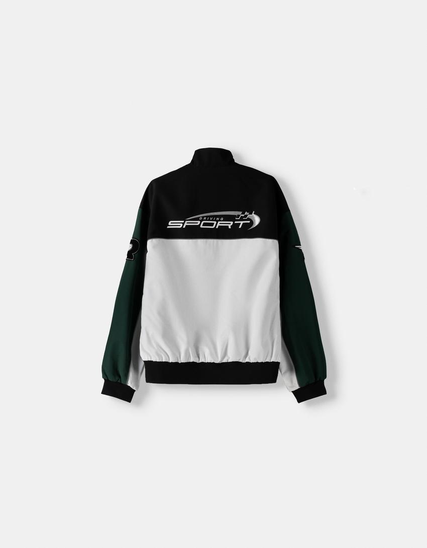 Technical racing jacket-Green-5