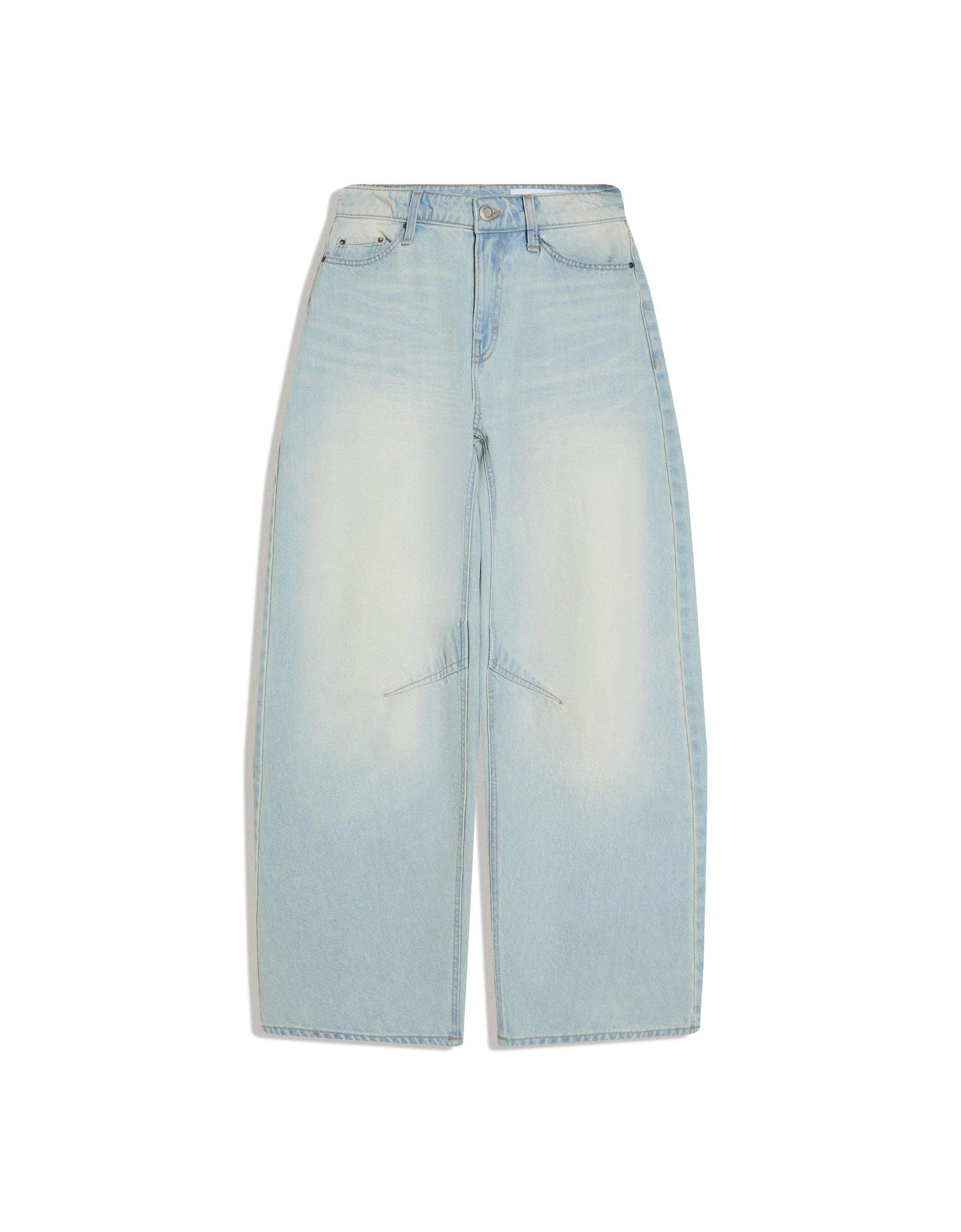 Slouchy düşük bel jean - Görsel 5