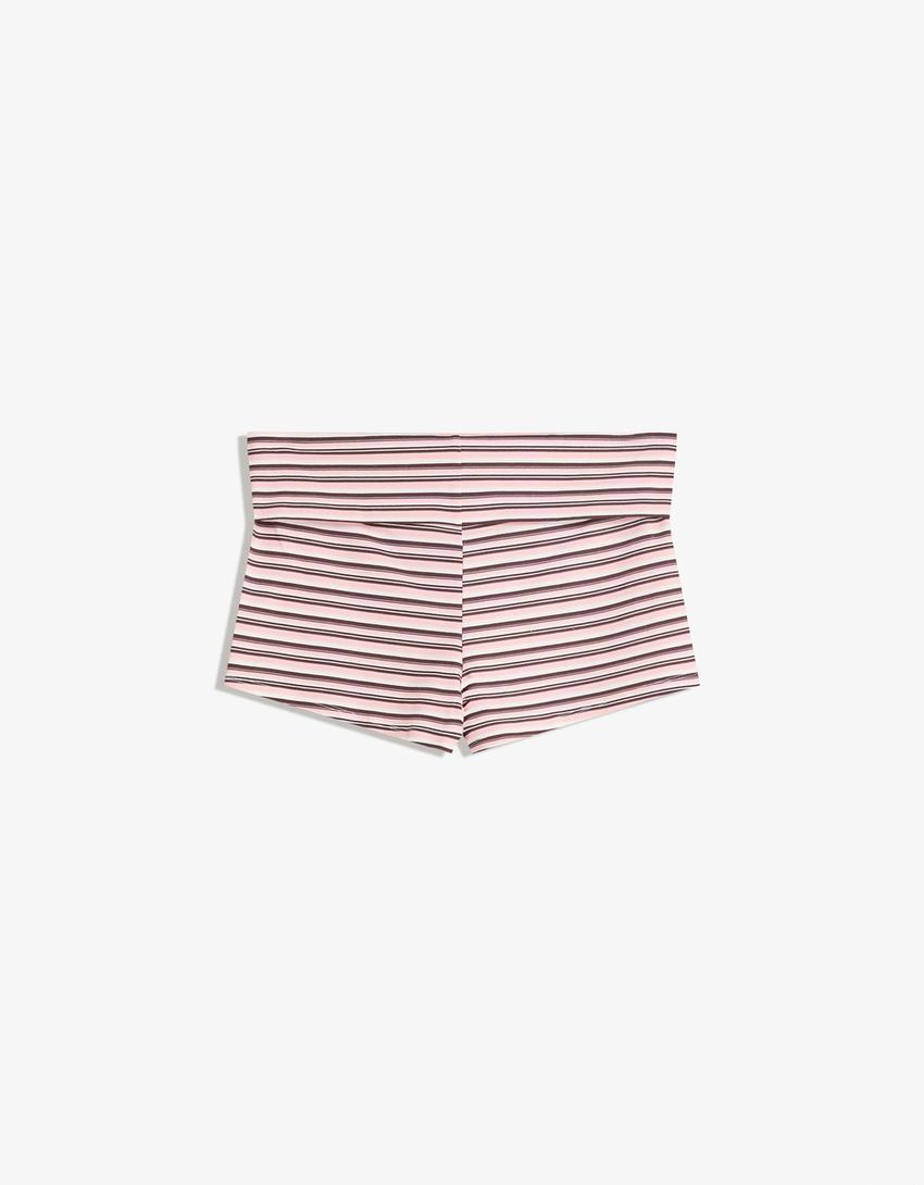 Short cinturilla vuelta-Rosa-1