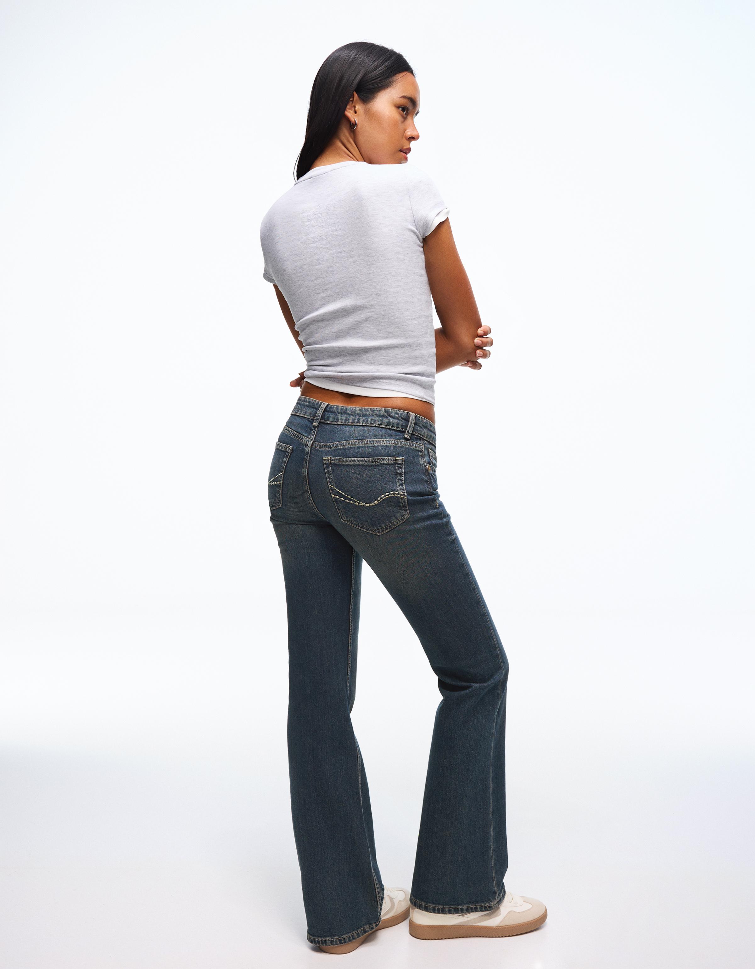 Düşük bel bootcut jean - Görsel 172