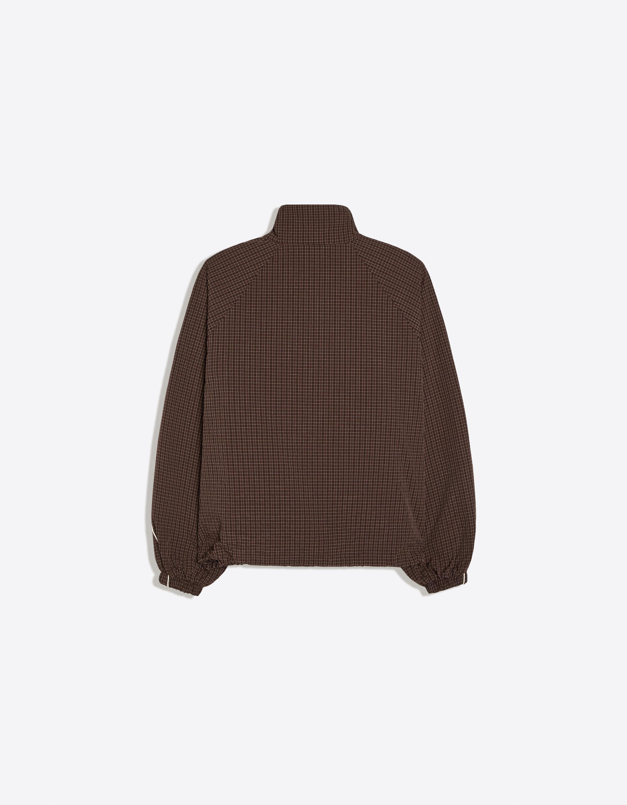 Contrast lightweight jacket — Brown