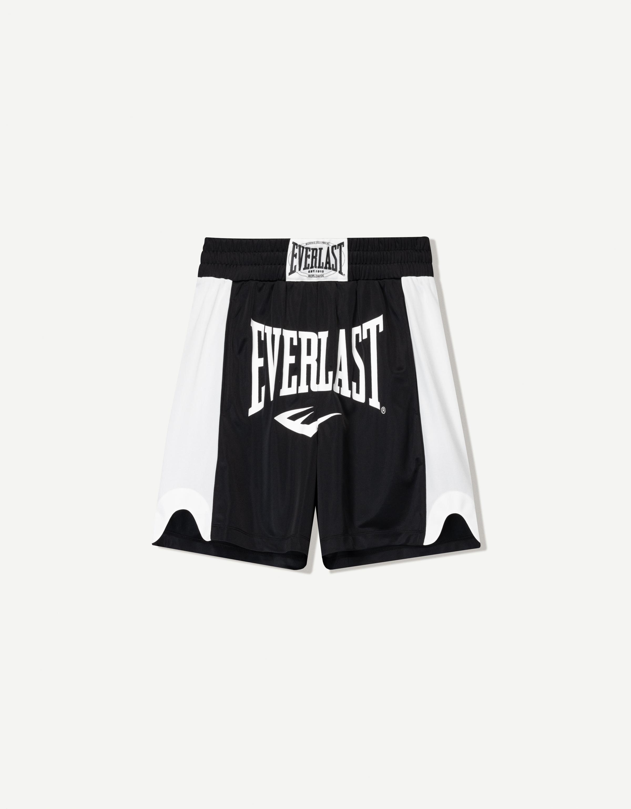 Bershka Bermudas Everlast Im Boxer-Stil Herren M Schwarz