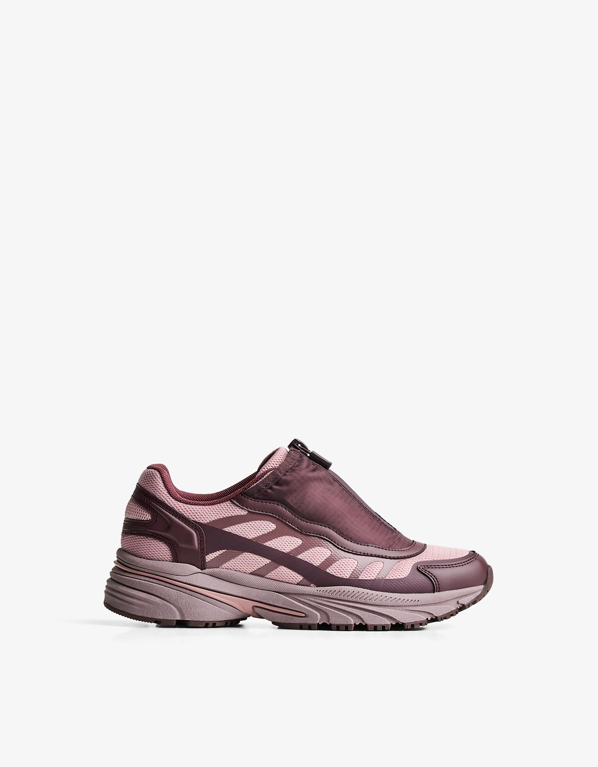Bershka Sneaker Aus Verschiedenen Materialien Damen 40 Kombiniert