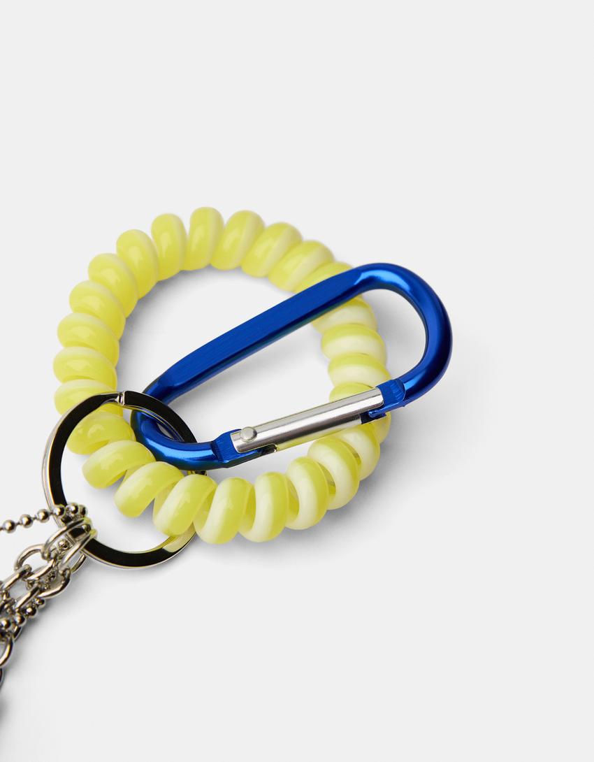 SSSTUFFF x BERSHKA -avainrengas-Sininen-3