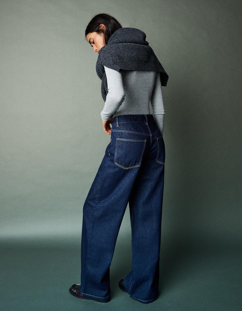 Boyfriend jeans-Navy