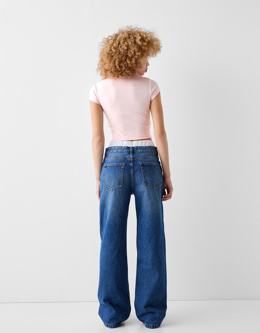 تيشرت بطبعة كورامي وأكمام قصيرة-زهري-1