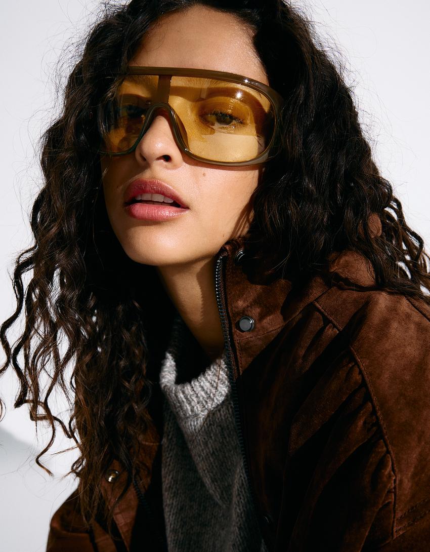 Naočare za sunce od smole-Braon