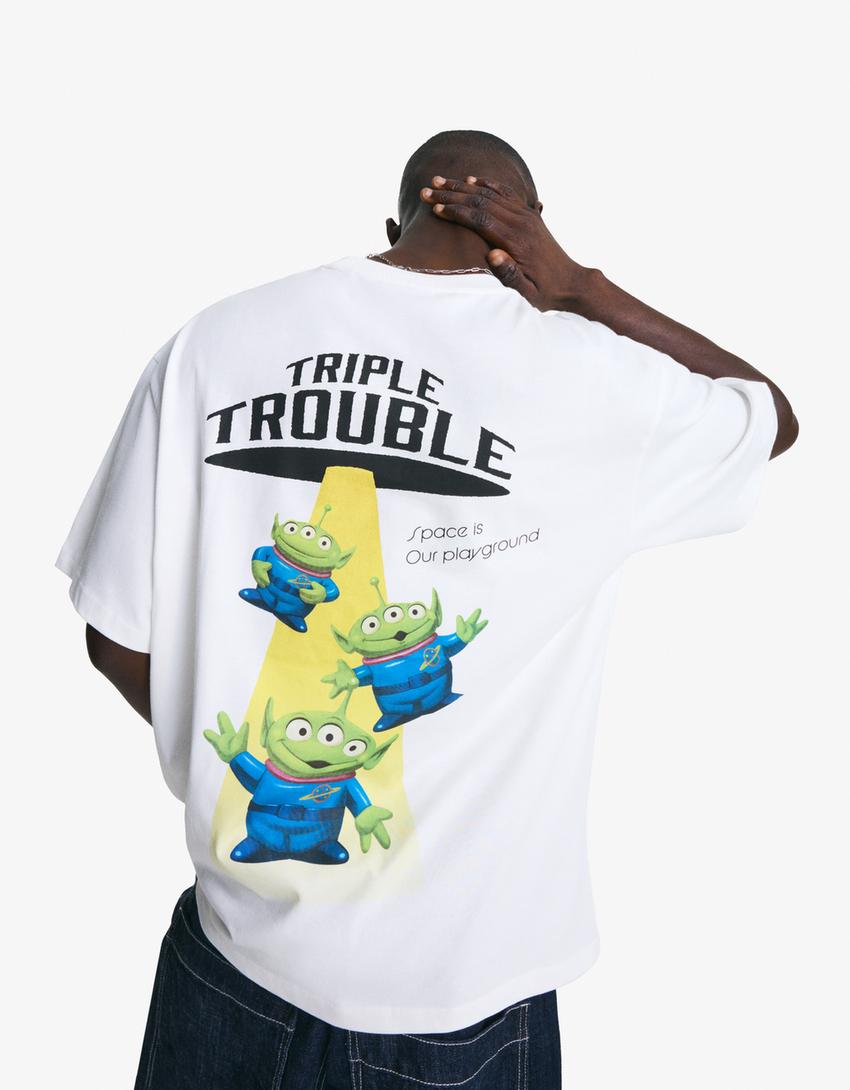Toy Story T-shirt met korte mouw-Wit-3
