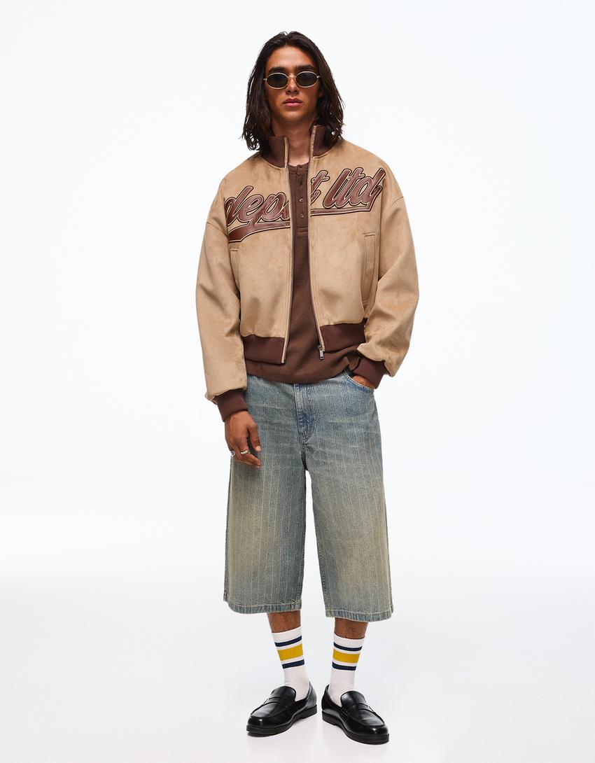 Művelúr dzseki-Bézs