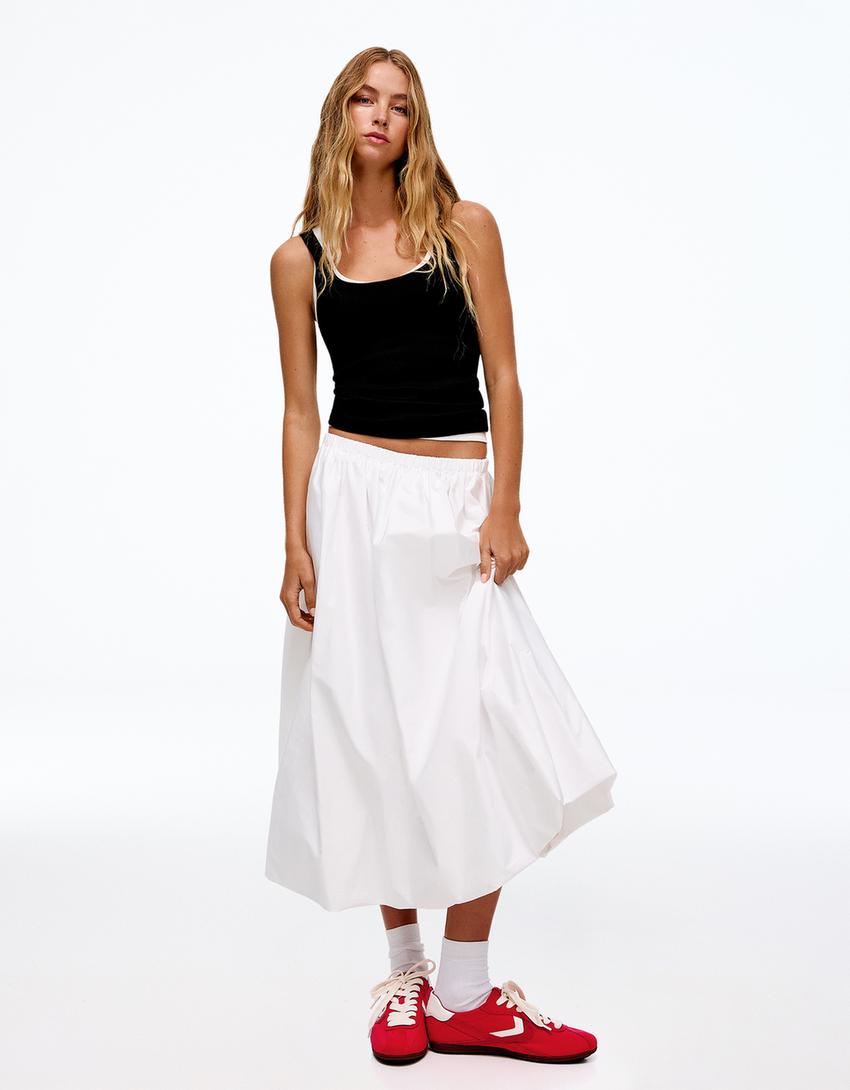 Patike sa tankim đonom-CRVENA