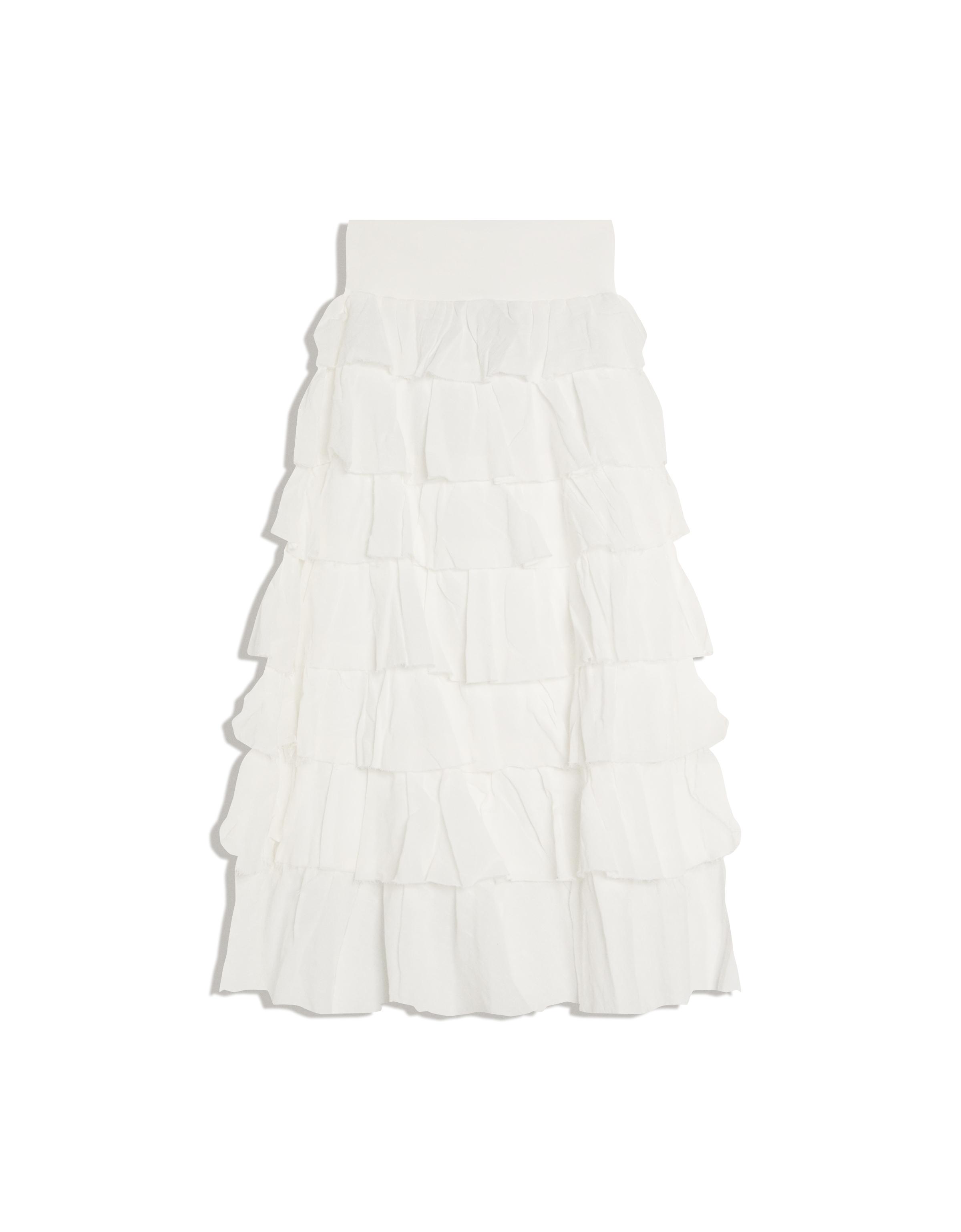 Volanlı rustik midi etek - Görsel 31