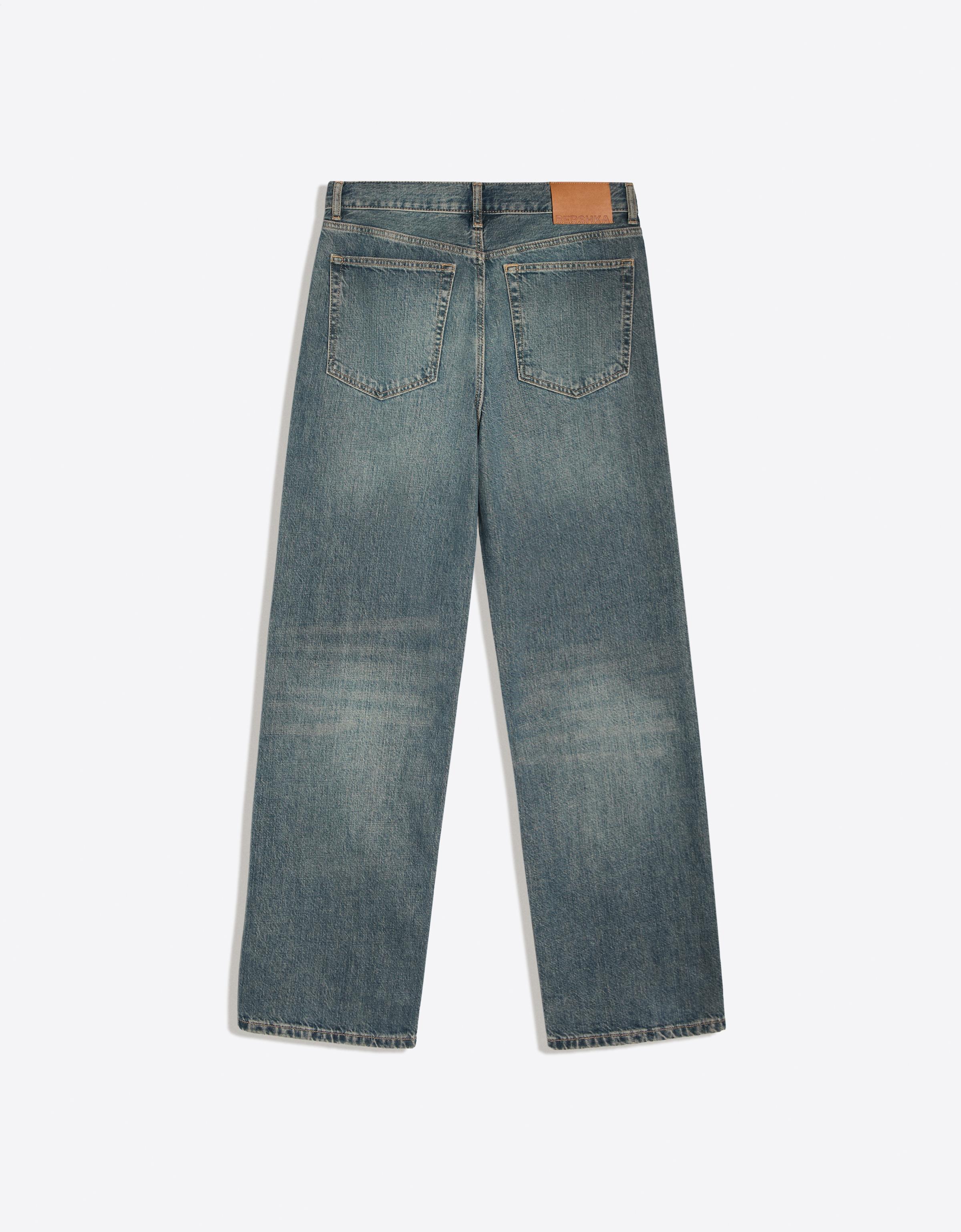 Straight baggy jeans — Blue