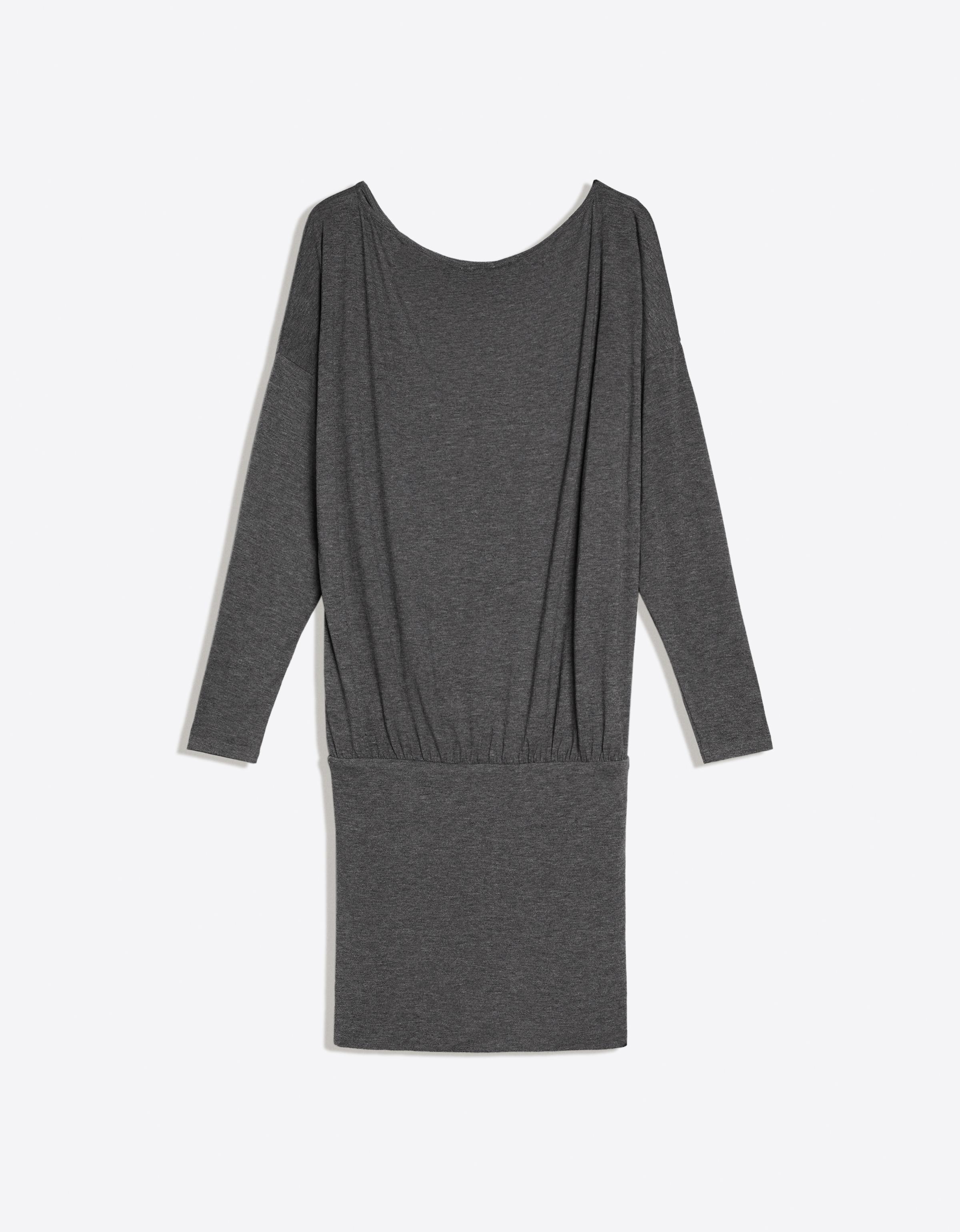 Uzun kollu dar etekli mini elbise - Görsel 57