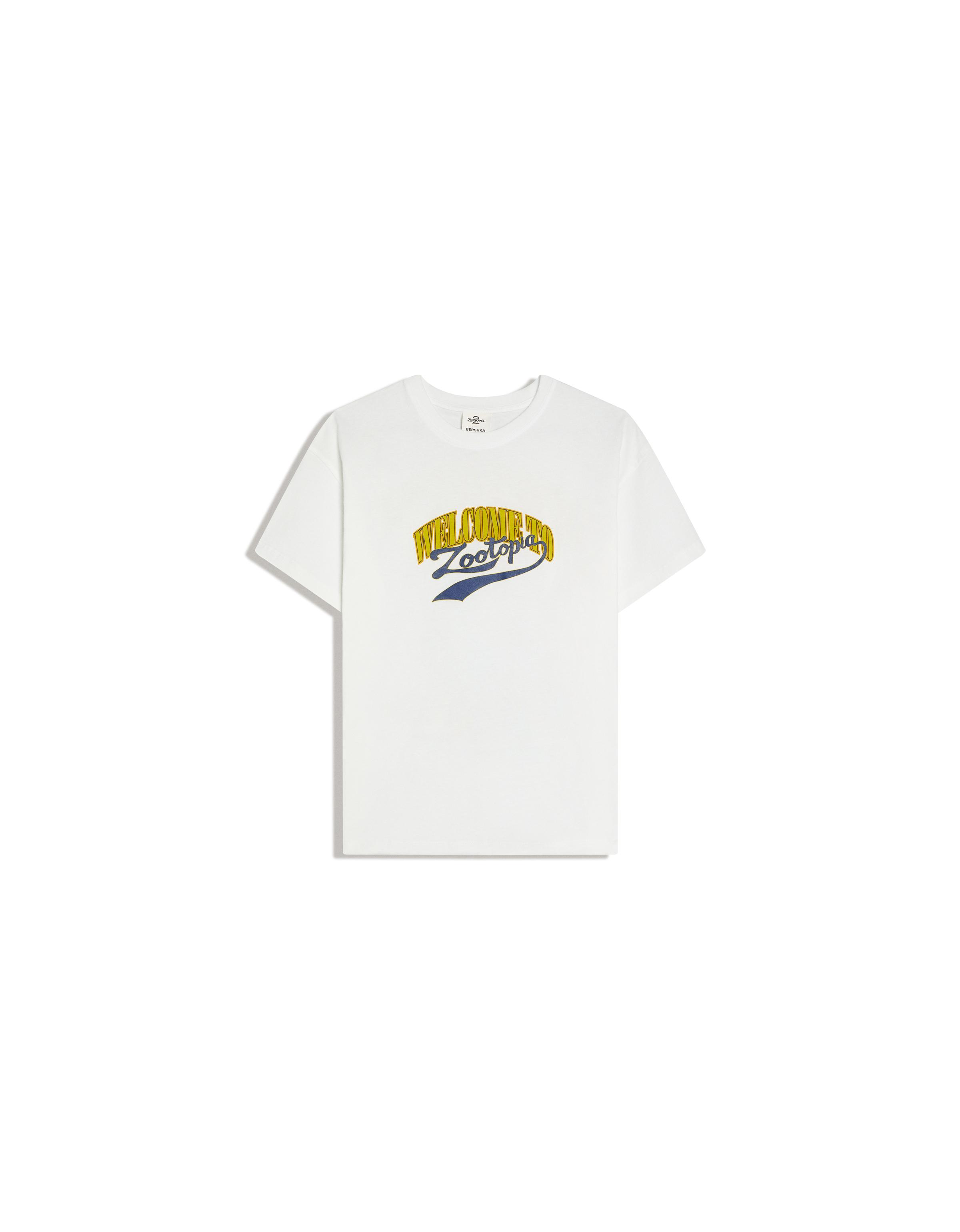 Oversize Zootropolis T-shirt — Off white