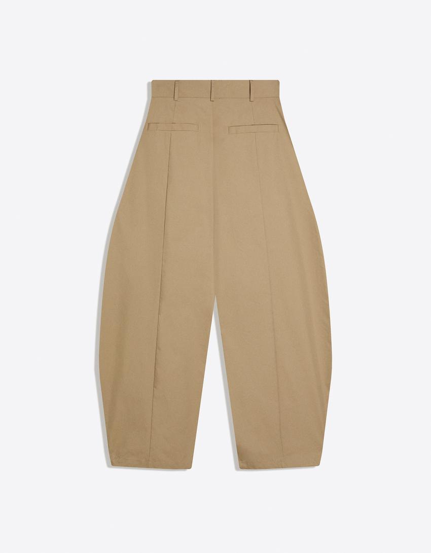 Pantalon megabarrel-Sable