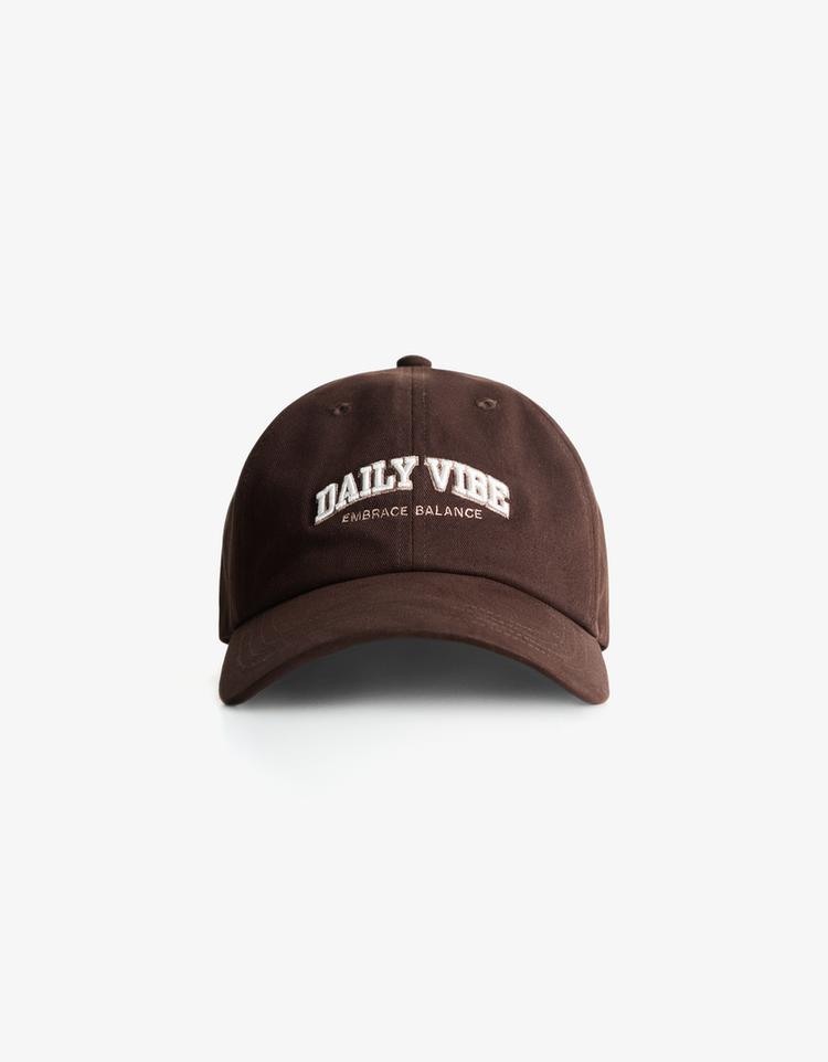 Embroidered cap
