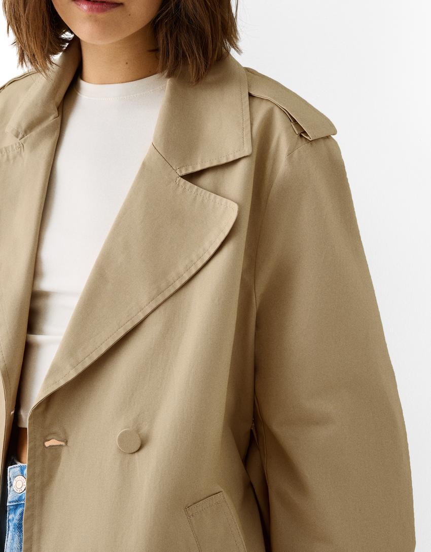 معطف ترنش قصير-جملي-6