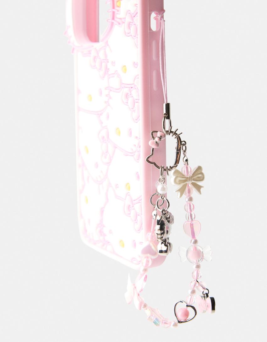 Hello Kitty Mania mobile phone chain-Pink-3