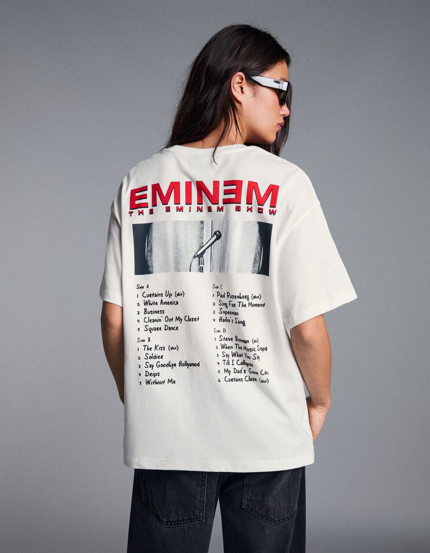 Футболка оверсайз EMINEM-Белый