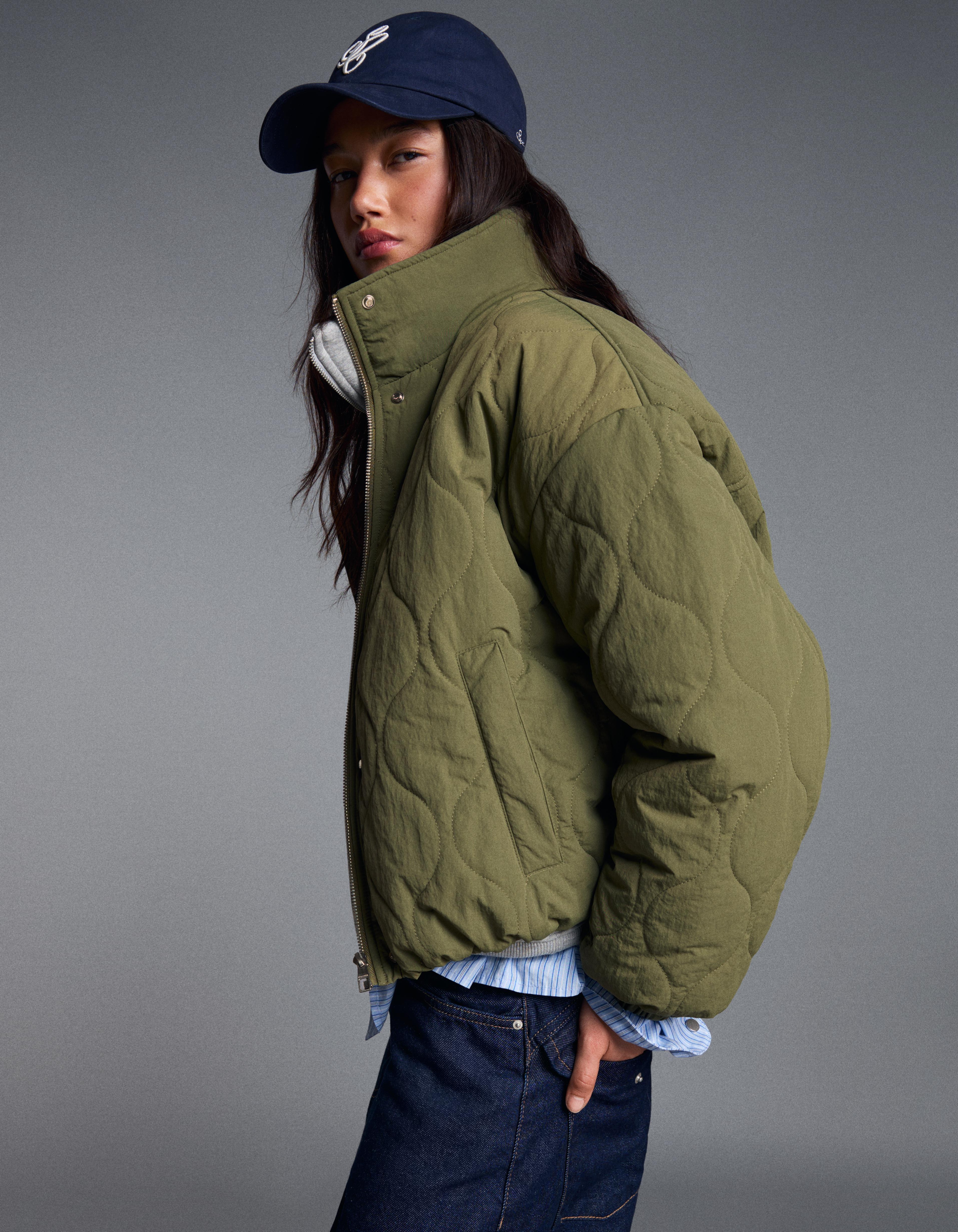 Padded jacket — Khaki