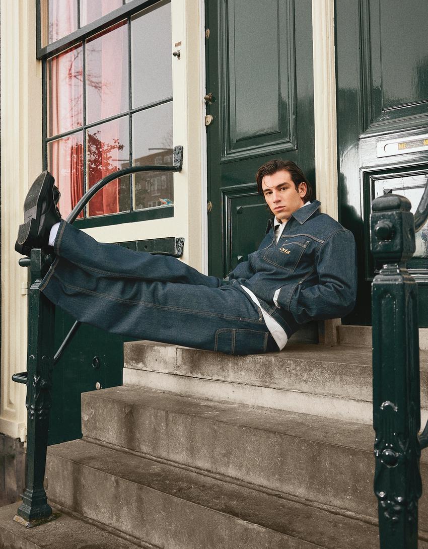 Τζιν παντελόνι skater-Μπλου μαρέν