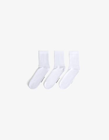 Pack of 3 sports socks — White 2