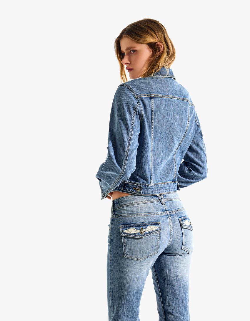 Denim jacket-Light blue