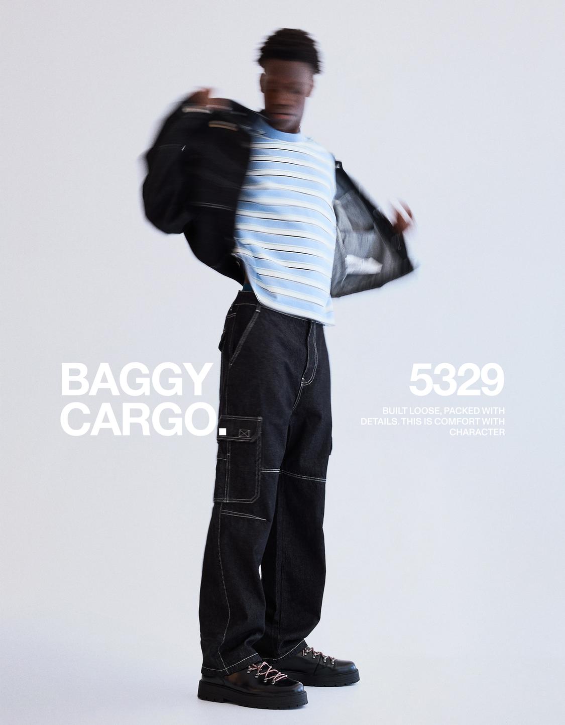 Baggy cargo jeans